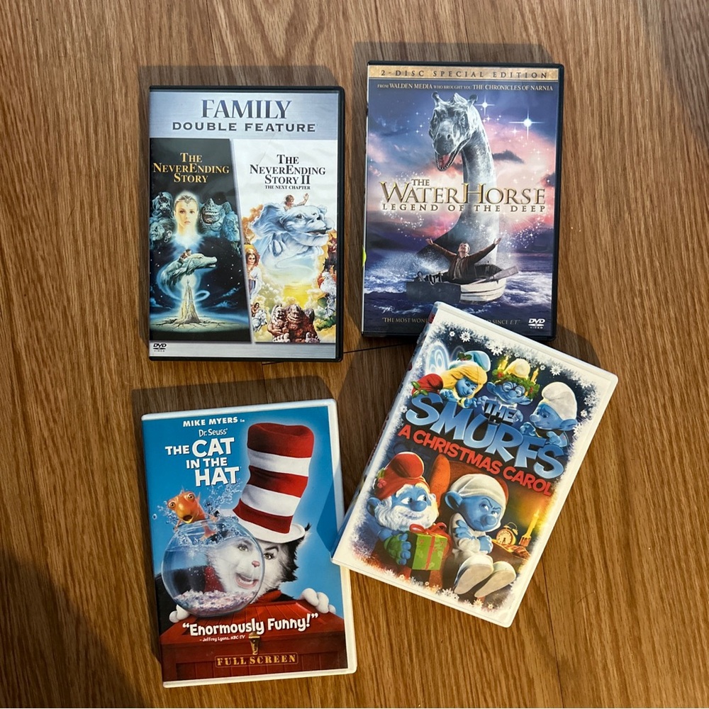 DVD bundle in good condition includes the never ending story double feature